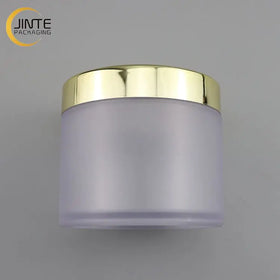 Ready to Ship 8oz Cosmetic Container Packaging Plastic Jars Frosted Jar With the God Lid Body Scrub Jars Hair Cream Container