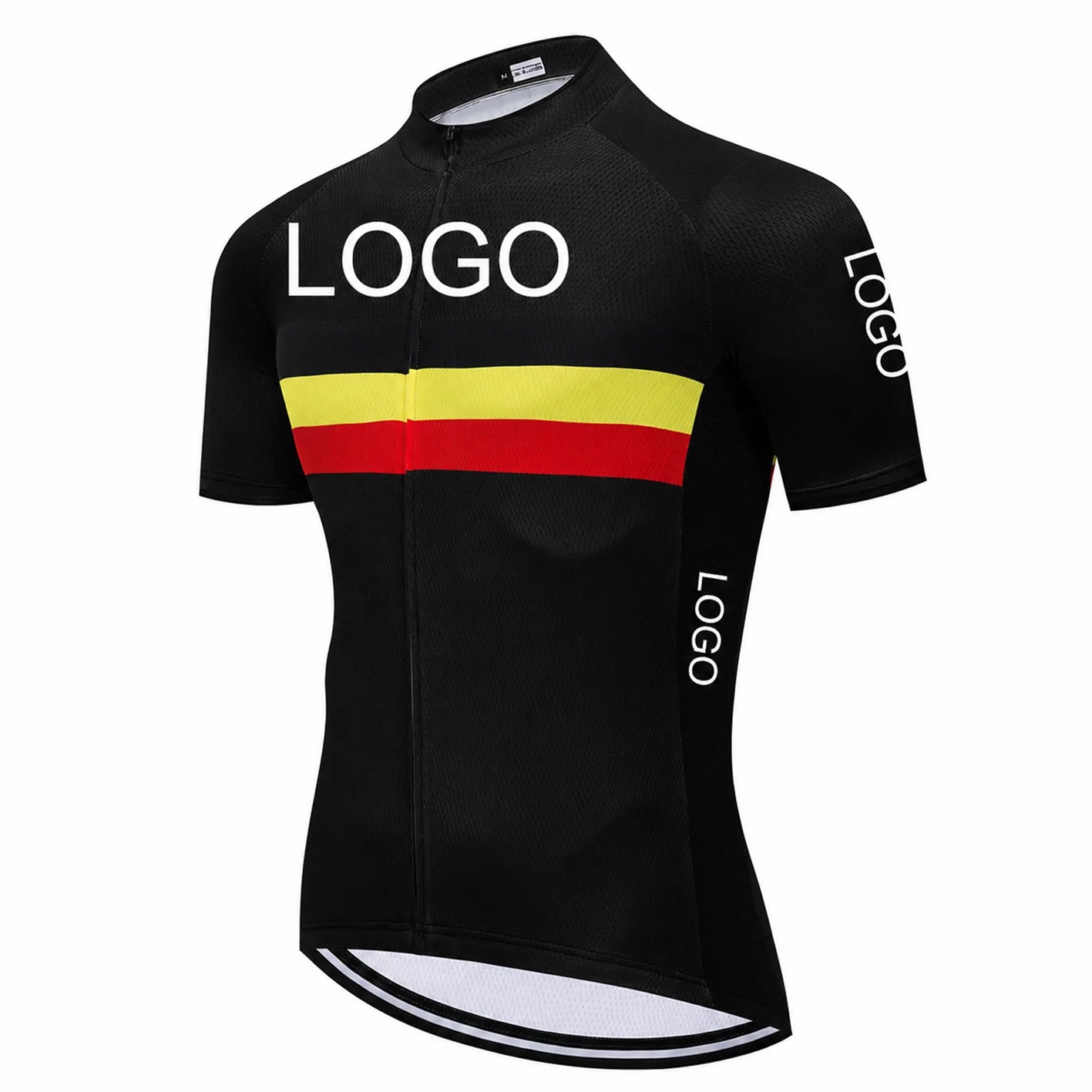 Men's short Sleeve Outdoor Waterproof Cycling Jersey Breathable Reflective Bicycle Jacket Outdoor Bike Jersey Uniform