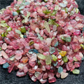 Natural Crystals Chips Healing Stone Pink Tourmaline Gravel