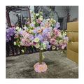 L862 Indoor Cherry Blossom Plants Trees Decoration  Wedding Table Centerpiece Artificial Rose Cherry Blossom Tree