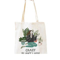 Promotional Colorful Cotton Canvas Tote Shopping Bag Cute Reusable 100% Small Drawing Bag