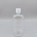 Customized Healthy Cosmetics Cleansing Liquid Makeup Remover Toner Shampoo Lotion Unique Shape 500ml Transparent Plastic Bottles