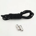 Wholesale Sport Style Kids Shoe Shoelaces No Tie Capsule Lock Elastic with Plastic Tips Colorful Polyester Material Pair