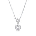 New Arrival 925 Sterling Silver CZ Pendant Necklace Latest Fashion Jewelry for Women