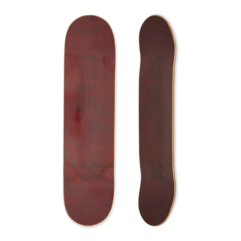 VX&Flight Skateboard Effect Carbon Fiber Skateboard Deck Tech Composite Material OEM Custom Skateboard Deck
