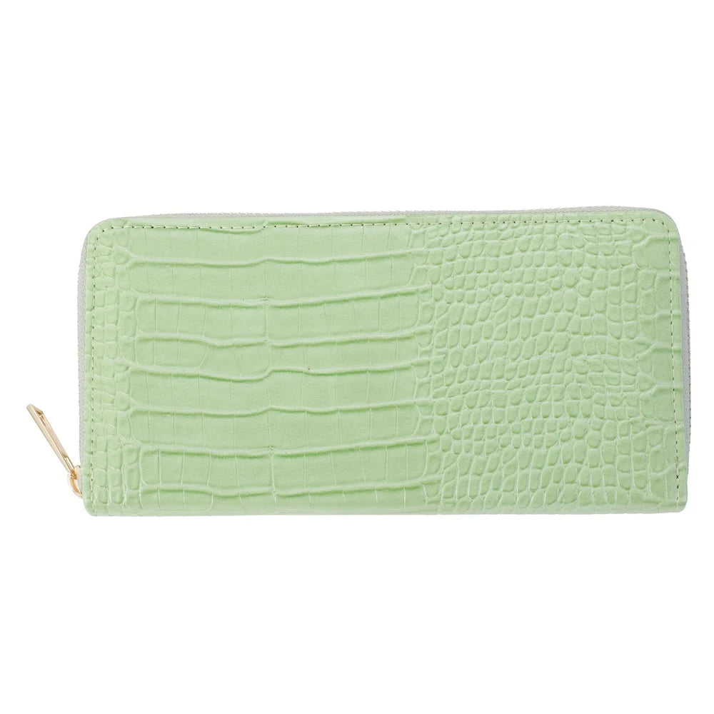 Ladies Passport Card Holder Purses Bag Custom PU Leather Wallet for Women