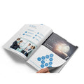 Wholesale Perfect Binding Magazine-Thick Notebook Props Customizable Kraft Paper Booklet Design Brochure Printing Material