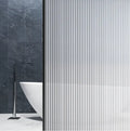 1.52 X 30 m Size Fluted Glass Film Self Adhesive Reeded Sticker Fluted Glass Window Film