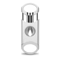 CIGARLOONG Smooth & Sharp Cigar Accessories Stainless Steel V-Cutter Portable Cigar Cutter