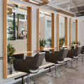 Saloon Barbershop Mirror Equipment Hairdressing Mirror Styling Station
