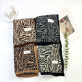 New Pleated Retro zebra Pattern Thin Pressed Women's Shawl Muslim Scarf Women Hijab