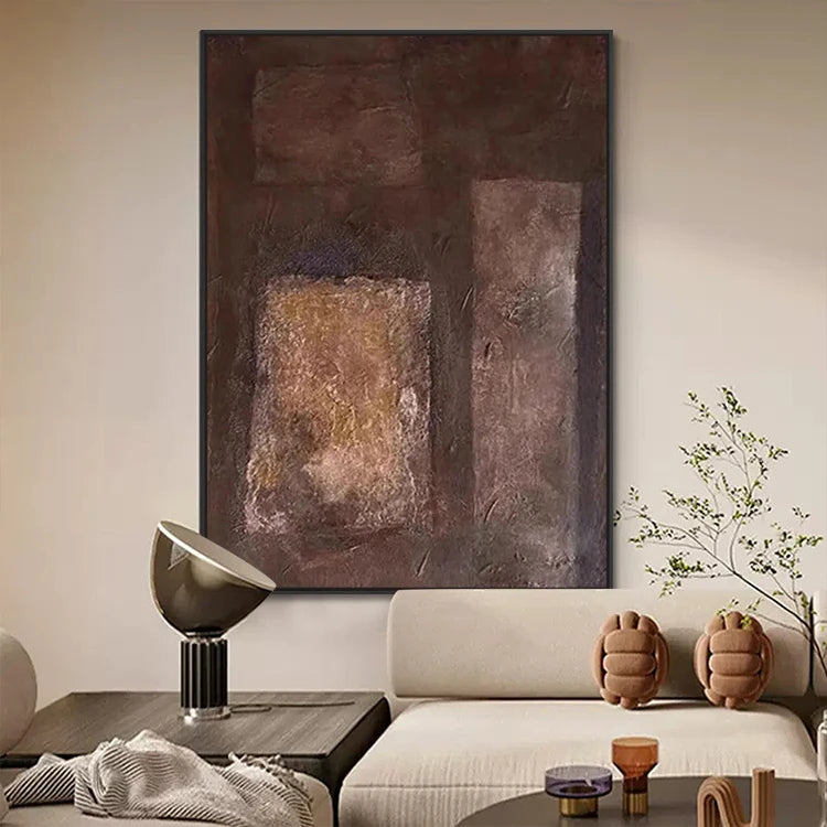 Wholesale Wall Hanging Picture Living Room Decor Modern Abstract Canvas Textured Art Abstract Paintings
