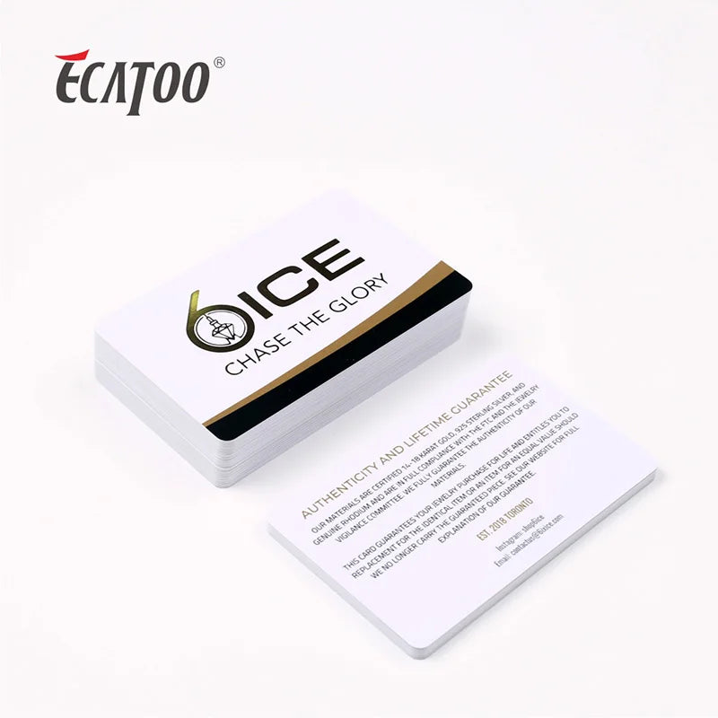 Customized logo and Picture Plastic Gift Card  VIP Card