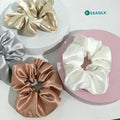 22Momme Large Size 6CM Silk Scrunchie Elastic Hair Rope Band Stylish 22Momme Sillk Scrunchies
