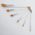Watercolor Face Paint Brushes Set 6pcs Art Supplies for Professional Face Painting Makeup Tools