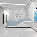 Special Hot Selling E1 Cheap Modern Hotel Reception Desks Commercial Furniture Office Furniture Front Desk Counter Table Cashier