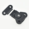 XK705-1B-101 Carbon Steel butterfly Knob Handle Hasp Black Draw Latch Toggle Latch Lock