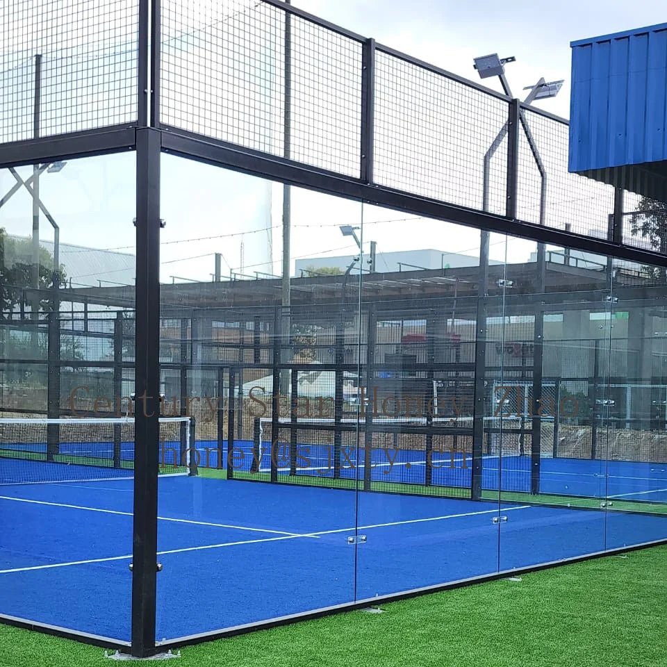 China Suppliers Led Light Indoor/Outdoor Paddle Tennis Court Artificial Grass for Sale