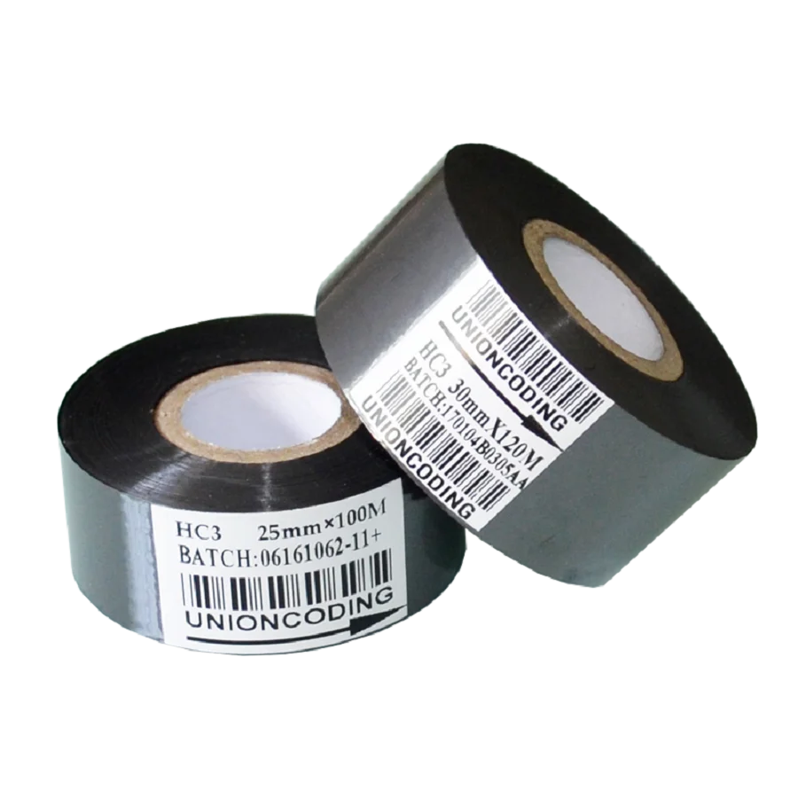 Expiration Date Ribbon 25mm *100M Hot Foil Printing Ribbon for Coding Machine Hot Stamping Code Ribbon