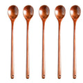 Top Quality Custom Logo Home Tableware 13 Inch Long Kitchen Stirring Cooking Wood Spoon