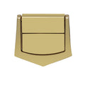 Perfume Packaging Case Metal Accessories Push Lock