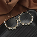 Wholesale Original Design Natural Freshwater Pearl Earrings Women's Classic Fashion Accessories