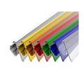 Hookei PVC Transparent Plastic Retail Store Awesome Tag Data Strips Price Label Holder for Supermarket Shelf
