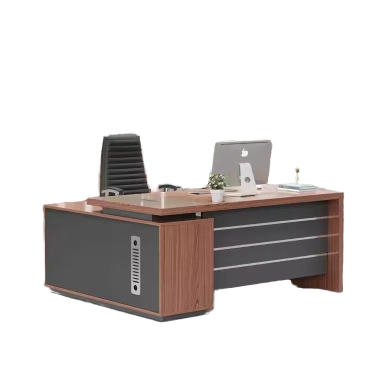 Cheap Price 50mm Wood Office Desk Wholesale MFC Particle Executive Modern Office Desk 1600*1600*750mm