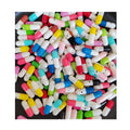 Happy Face Empty Capsule Pill Message Miniature Letter Lucky Wishing Drift Bottle Party DIY Funny Gift Key Chain Earring Pendant