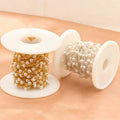 Non Tarnish Gold Filled 4.0mm White Pearl Chains 2023 Fashion Jewelry Sterling Silver Chain Bulk for Women