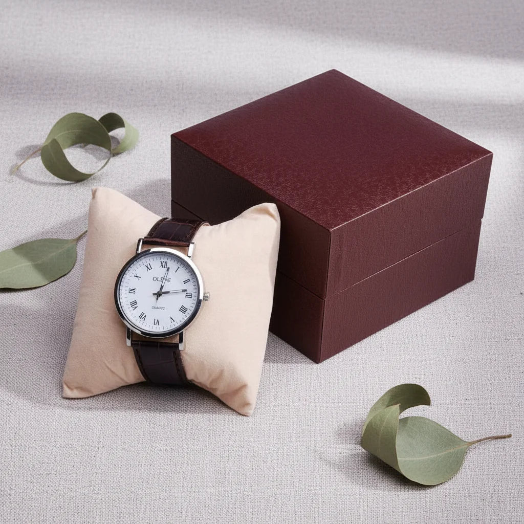 Luxury Watch Hard Box Gift Boxes with Pillow Jewelry Watch Packaging for Bangle WristWatch Box