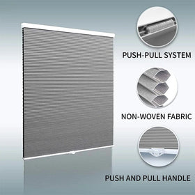 Top Down Bottom up Cellular Blinds Can Be Customized Size Home Blackout Honeycomb Blinds