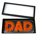 Wholesale Custom Luxury Folding Father's Day Rose Flower Box Rectangular Paper Packaging Dad  Floral Box Gift With Window