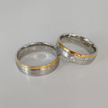 Wholesale Designer Western Turkish Titanium Stainless Steel Jewelry Couple Wedding Rings Sets for Lovers Bague Anillos Eheringe