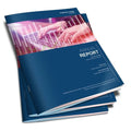 Custom Saddle Stitched Booklet Catalog Color Brochure Printing on Durable Offset Paper Cardboard Duplex Board