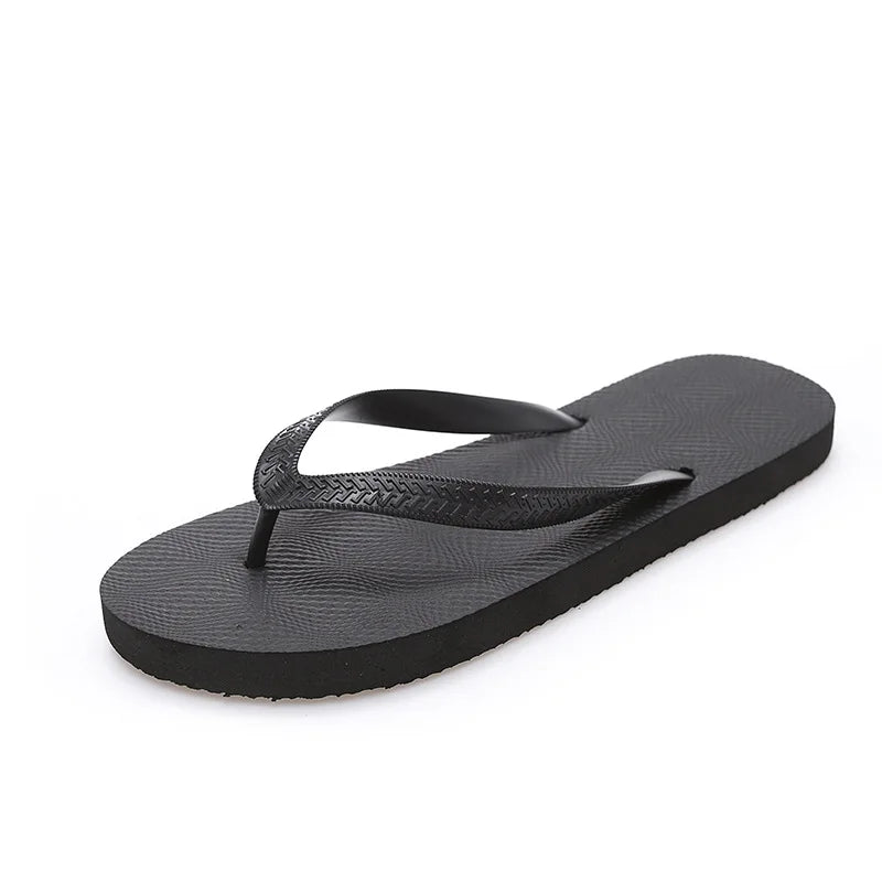 Men's Summer Fashion Anti-Slip Flip-Flops Sandals Outdoor Beach Shoes with Non-Slip Feature for Beach or Shower