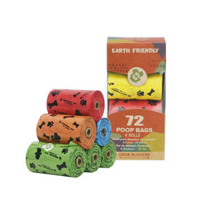 Puda Biodegradable Pet Dog Compostable Eco Friendly Cornstarch Recyclable Poop Waste Bags