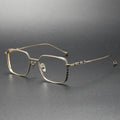 THERMOS I New Fashion Japanese Design Custom logo Women Luxury Rectangles Eyeglasses  Optical Glasses  Eyeglass Frames