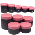 50ml 100ml 150ml 200ml Pet Food Grade 8 Oz Empty Cosmetic Cream Jar Plastic 8oz Pink Containers Food Grade Plastic Sample Jar