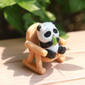 Hot Selling Cute Panda Leisure Chair Resin Ornament Creative Stress Relief Gift Office Desk Decoration Stress Relief Toy