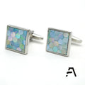 Wholesale Business Gift Wedding Party Anniversary Suitable Mother of Pearl Cufflinks for Men and Women with Metal Main Stone