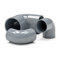 UPVC Elbow Thickened 4/6 Points Industrial Use Hard Pipe 20-110mm