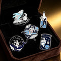 Space Astronaut Enamel PinsCustom Cartoon Soft/Hard Enamel Lapel Pins for Gifts & Collectibles