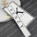 Full Set Custom Clothing Tags Logo Printed Fashion Paper Swing Hang Tags for Apparel with Customized Logo