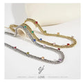 Carline Topsale Hot Sale Hip Hop Stainless Steel 18k Gold Plated 8mm Snake Chain Fashion Thick Chain Necklace Jewelry for Party