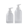 Glass Foam Soap Dispenser Bottles 375ml Empty Frsoted Foam Pump Container Foaming Liquid Soap Dispenser Cosmetic Bottles
