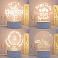 2025 Easter Baskets Decoration Bunny Eggs Pop Its Gifts Set Toys Crafts Party Religious Baby Kid Children Present Item