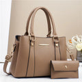 Factory Direct In-Stock Luxury Women's Large Capacity Shoulder Crossbody Bag High-End Zipper Handbag Polyester 21314 Model