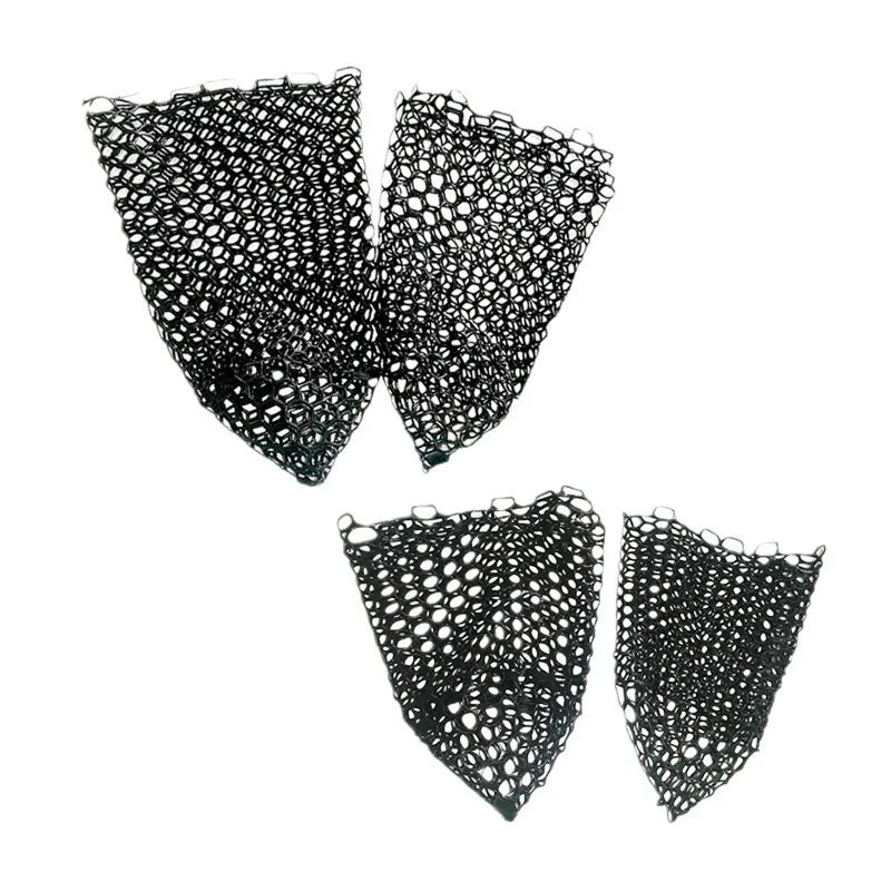 Silicone Fishing Net Replacement for Fly Fish Landing Net Trout Silicone Mesh Bag Silicone Salmon Fishing Net