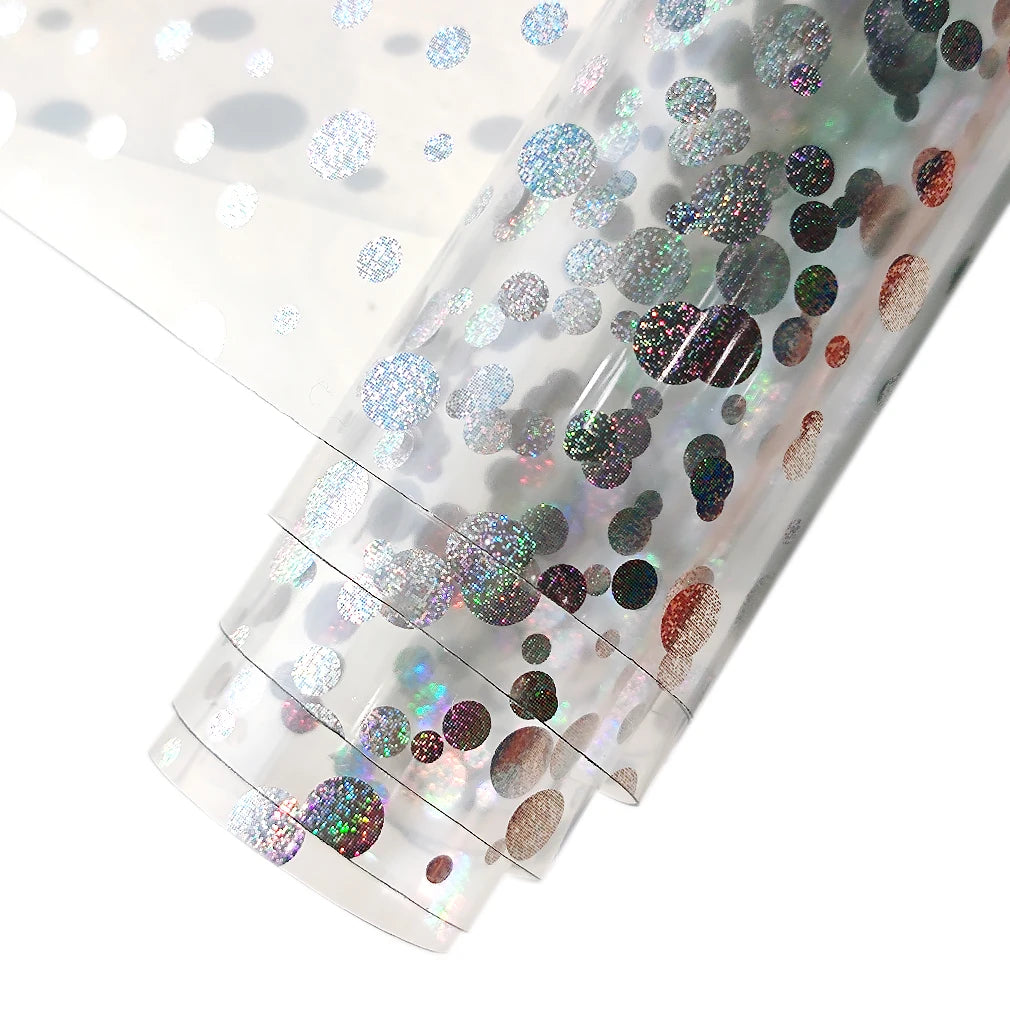 Pvc Material Transparent Pvc Multi-style Printing Design Laser Products for the Production of Toy Box Pen Bag Tissue Box